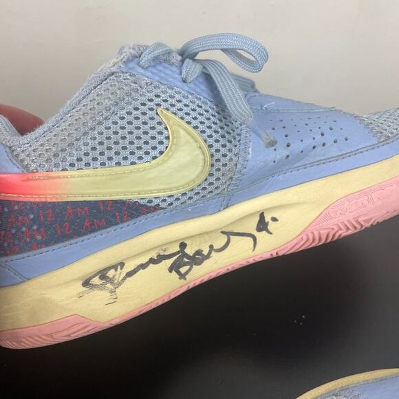 Signed Nike Ja 1 Day One Basketball Shoes - Picture 6 of 8